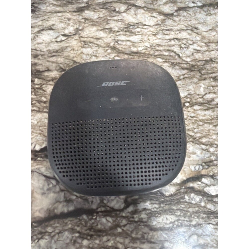 Bose SoundLink Micro Bluetooth Speaker - Black Portable Speaker Tested No Cable